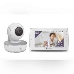 NIB Motorola VM36XL Touch Connect 5" HD Wi-Fi Video Baby Monitor/Touch Screen